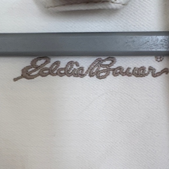 Eddie Bauer White Denim Jacket for Women - Picture 3 of 4